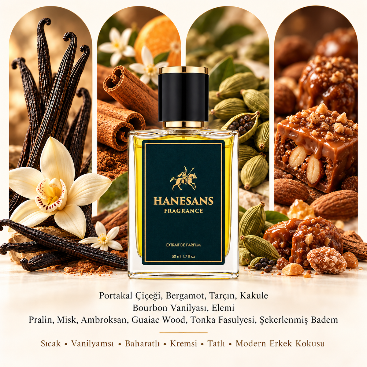 Althair extrait de parfüm detay görseli – Hanesans Fragrance