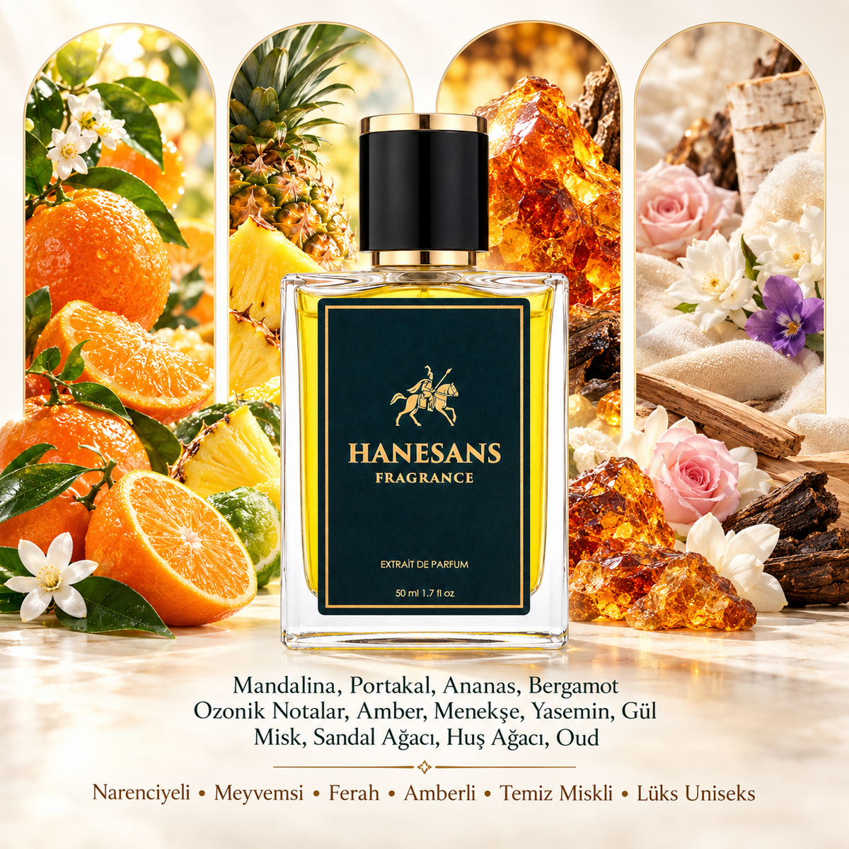 Gumin extrait de parfüm detay görseli – Hanesans Fragrance