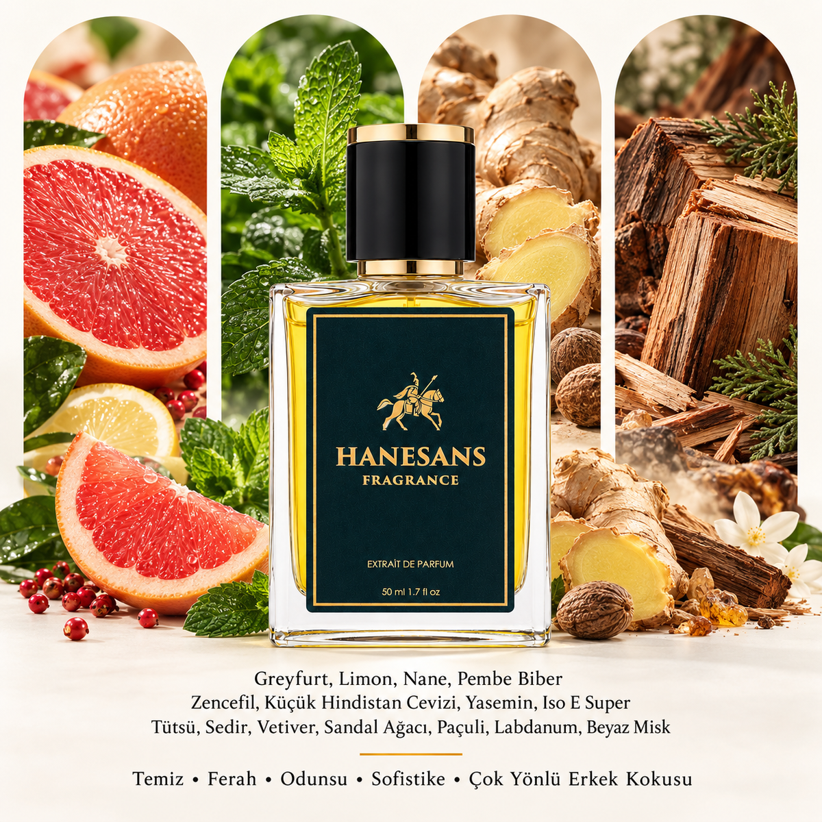 Bleu de Chanel extrait de parfüm detay görseli – Hanesans Fragrance