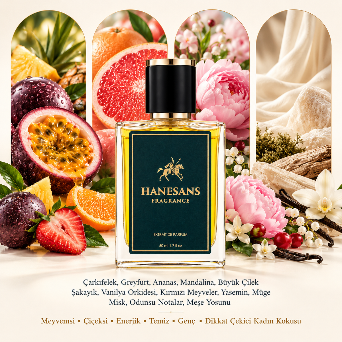Bombshell extrait de parfüm detay görseli – Hanesans Fragrance