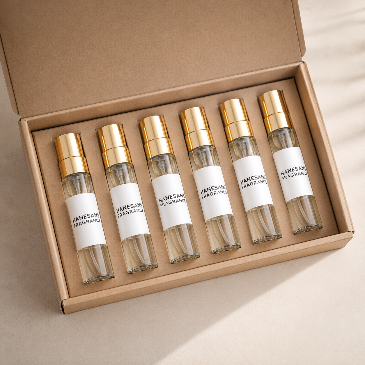 Hanesans Fragrance Erkek Parfüm Deneme Seti 10ML – Çok Satanlar 6'lı