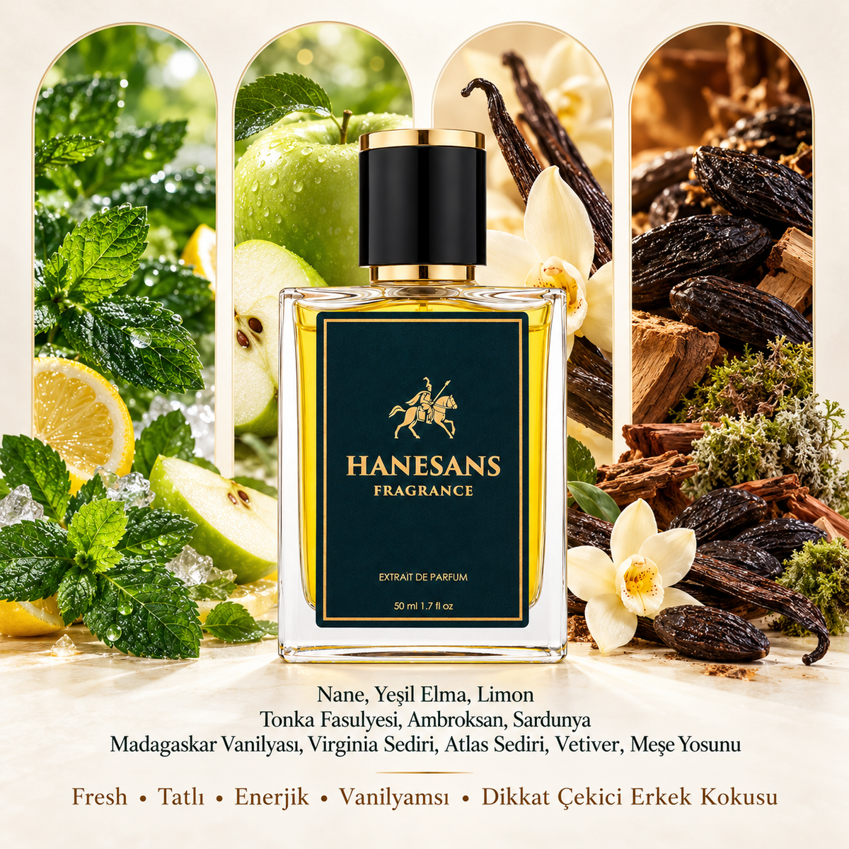 Versace Eros extrait de parfüm detay görseli – Hanesans Fragrance