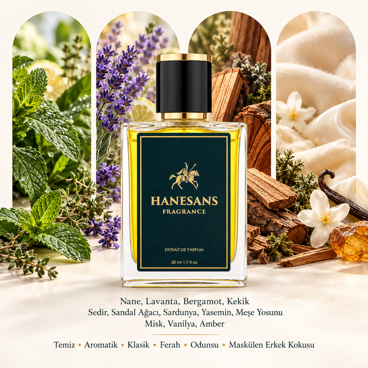 Burberry Classic extrait de parfüm detay görseli – Hanesans Fragrance