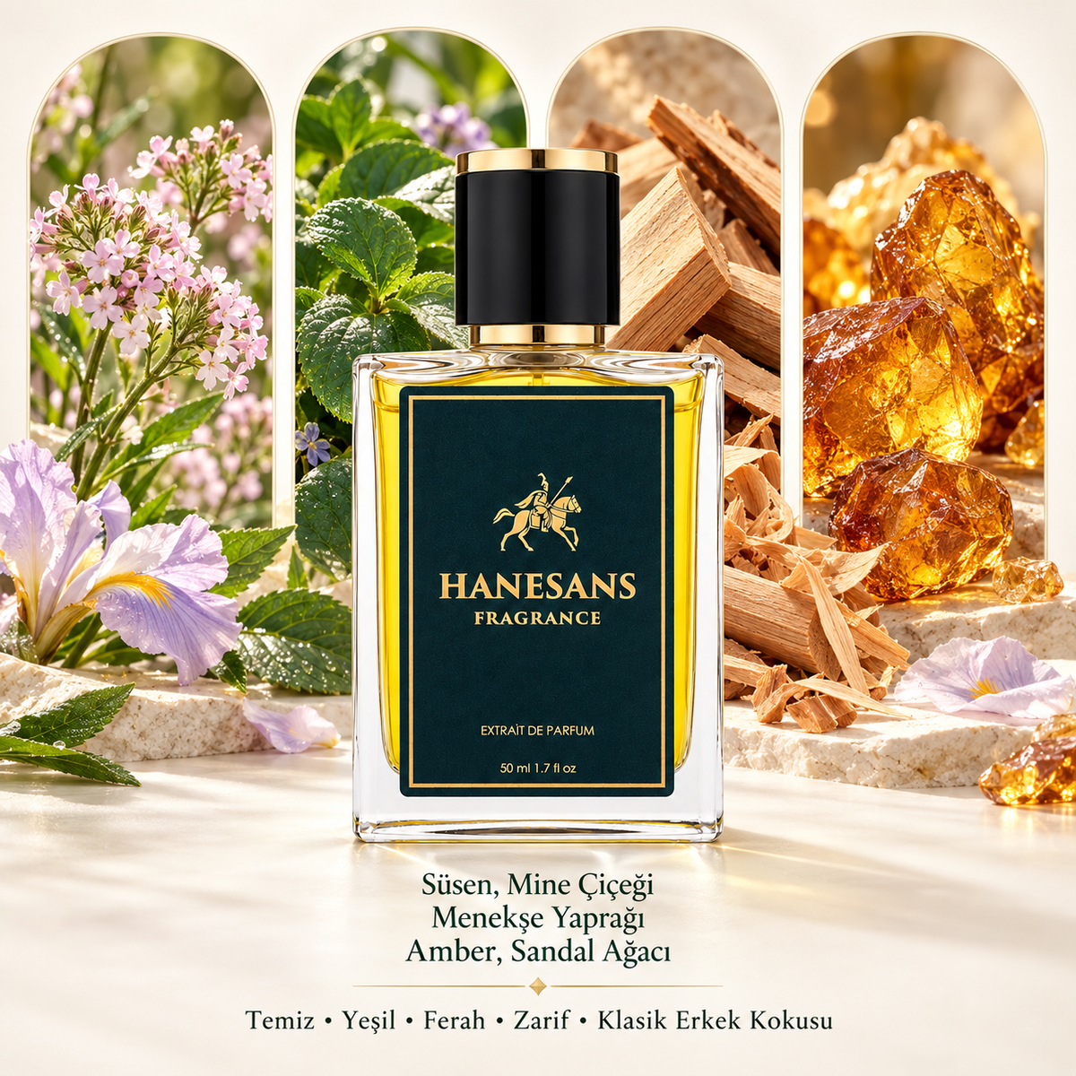 Green Irish Tweed extrait de parfüm detay görseli – Hanesans Fragrance