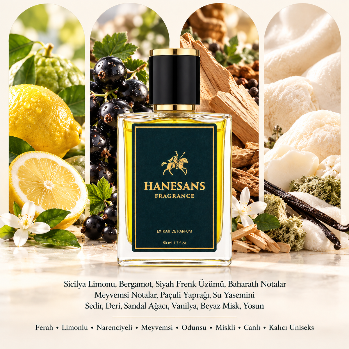 Cedrat Boisé extrait de parfüm detay görseli – Hanesans Fragrance