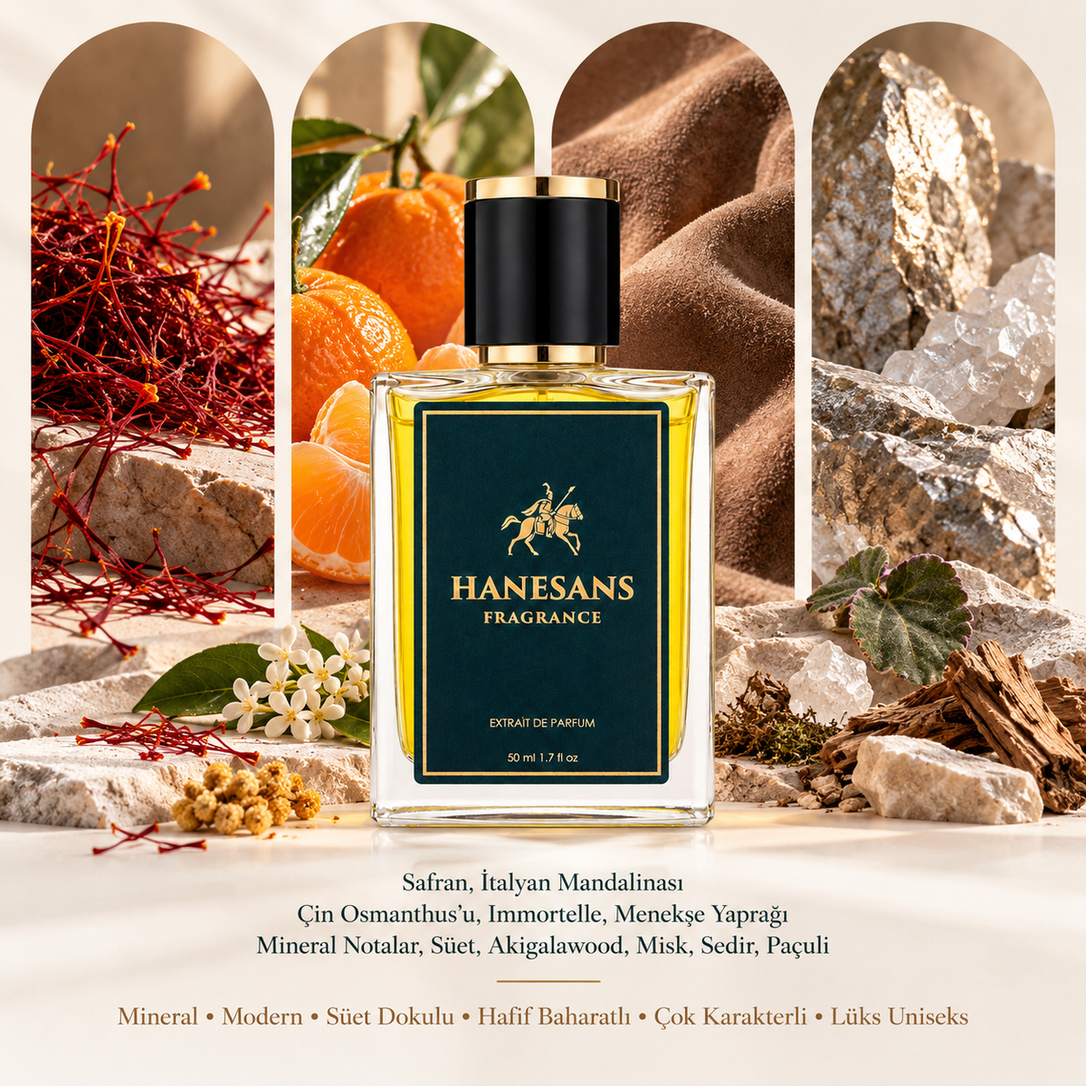 Ganymede extrait de parfüm detay görseli – Hanesans Fragrance